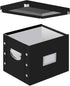 Snap-N-Store Letter-Size File Box, Black, SNS01533