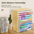 VTOINKK organizer100 wooden bamboo marker storage - marker holder for desk, alcohol marker storage and markers