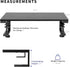 VIVO Clamp-on 22 inch Desk Extension Shelf for Gaming PC, Ergonomic Computer Monitor and Laptop Riser, Desktop