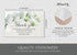 All Ewired Up Personalized Funeral Thank You Cards, Orchid Sympathy Acknowledgement Cards, Remembrance Ceremony
