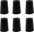 PENCK 6pcs Rubber Stopper with Hole, Tapered Plug for 13mm to 17mm Test Tubes