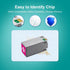 YOUEXPERT PJIC4 PP-50 PP-100 Magenta Label Ink Cartridges, Compatible for DiscProducer PP-100 Printer