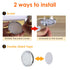 3D 001 5V Dimmable White/6000K) Single Under Cabinet LED Puck Lights Plug in, Printer LED Lamp Kit DIY USB Powered