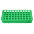 YOKIVE Polypropylene Test Tube Rack Holder, Great for 18mm Lab Test Tube, Green, 50-Sockets