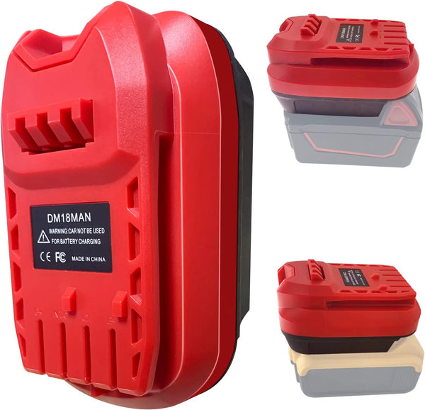 V20 Adapter for Craftsman 20V Cordless Tools, for Dewalt 20V 60V and Milwaukee 18V M18 Battery Conversion
