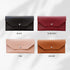Carrotez Cash Envelopes, Reusable PU Leather Money Envelopes for Cash Gifts, 1 ea, Letter Engraving - Burgundy
