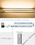 16" 12V Counter Kitchen/Hallway/Toilet/Garage/Closet(Warm White/3000K, 2 Pack) Under Cabinet Motion Sensor Lighting