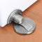 Magnetic Door Stop - Brushed Satin Nickel Floor Metal Magnetic Door Catch - Heavy Duty Silver Doorstop