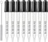 Eye Dropper Set for Essential Oils, 8Pcs Pipettes Dropper with Black Rubber Head, 1ml Dropper Measurer