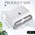 Yaomiao 2 Commercial 10.6" 4" 8", Pcs Paper Towel Dispenser Wall Mount, Paper Towel Holder No Drilling or Screws