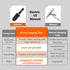 Hymnorq HVAC Tube Swaging Tool 6PC Drill Bit Set for Copper Pipe Expander Bit for Air Conditioner Repairing