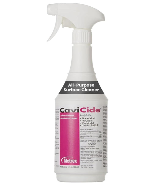Metrex CaviCide Surface Disinfectant Cleaner Spray, 24 Oz Ready-to-Use Disinfecting Spray, All Purpose