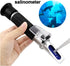VGVGV Brix Refractometer, Handheld Alcohol Refractometer Sugar Brix Alcohol Alcoholometer Sugar Meter Refratometer