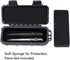 RovyVon RX10 EDC Tool Case Box, Small Organizer Storage Case for EDC Gears Gadgets, 1PCS (Black)