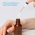 Herain 10 Pack Glass Medicine Droppers with Bent & Straight Tips, 1ml Pipettes for Essential Oils, Lab, Health Care