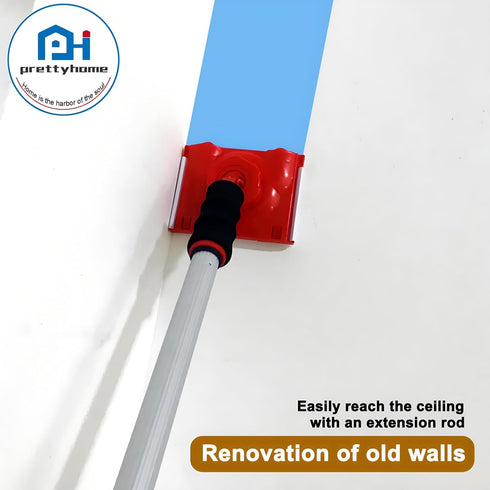 Paint Pad Applicator with Upgraded Guide Wheel Structure for Walls & Ceilings Painting