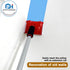 Paint Pad Applicator with Upgraded Guide Wheel Structure for Walls & Ceilings Painting