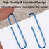 Paper Clips, 2 Inch Large (50mm) Corrosion-resistant Vinyl Coated, Durable Jumbo Paper Clips Holds up to 30 Sheets for