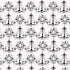 3dRose 8 Inch Chic White and Black Chandeliers Ceramic Tile