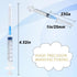 40Pack-3ml Luer lock Syringe with 23Ga Needles, Individually Packaging Disposable Plastic Syringes and Needles for Scientific Labs, Industrial, Animal and Pet Supplies
