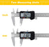 Adoric Digital Caliper, Electronic Stainless Steel Body with Large LCD Screen, 0-6 Inches, Inch/Millimeter Conversion