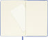 Moleskine Classic Notebook, Hard Cover, Pocket, 3.5" x 5.5", Plain/Blank, Hydrangea Blue, 192 Pages