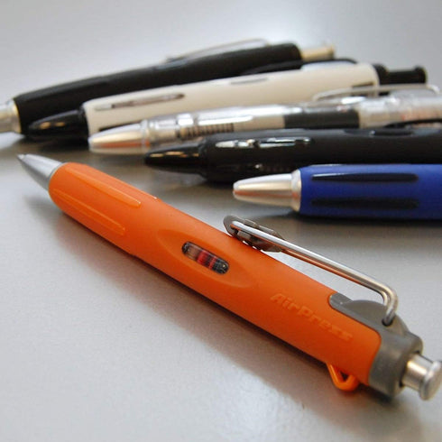 Tombow Airpress Ball Point Pen, 0.7mm Full Black