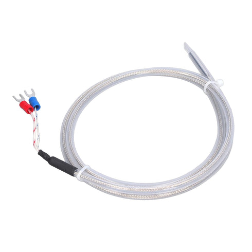 K Thermocouple, PTFE Thermocouple 1 Meter K Temperature Transducer Probe, Industrial Temperature Sensors