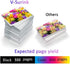 High-Yield 245XL Ink Cartridge Replacement for PG-245XL, Compatible with Pixma MX490 MX492 (2 Pack, Black)