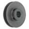 uxcell AK41-3/4 V-Belt Sheave, 3/4"Bore 3.95"OD Single Groove Web Sheave, Cast Iron for Belt Section