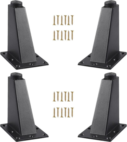 Jolan Adjustable Furniture Legs 8cm 9.2cm 10cm, DIY Metal Table Legs, for Cabinets,