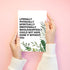 CTVSPC Heartfelt Thank You Card for Men Women, Poem Appreciation Card for Boss Mentor Staff Coworker Friend Family