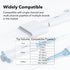 10ul Filter Pipette Tips 96Pcs x 1Rack, RNase DNase Free, Universal MicroPipette Tips with Filter, Pryogen Safe