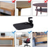 Ergonomic Mouse Platform Under Desk - Ergonomic Wrister Mouse Pad, Black