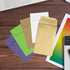 LUXPaper #1 Coin Envelopes | 50 Qty | 2 1/4" x 3 1/2" | Blonde Metallic | 80lb. Text