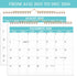 Calendar 2025-2026 Wall Calendar, Runs from Aug 2025 to Dec 2026, 17 Monthly Planner, 8.5 x 11 In