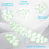 Gel Cloud Keyboard and Mouse Wrist Rest, Cute Wrist Support and Arm Support Keyboard Rest for Keyboard and Mouse Typing