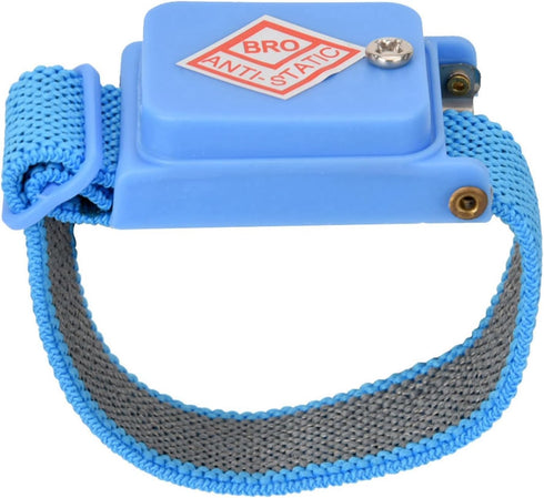 Sonew Anti Static Wrist Straps, Cordless ESD Discharge Cable Band, Blue