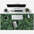 Cute Cat Mouse Desk Pad - Kawaii Green Desk Mat, Large Gaming Mouse Pad for Computer Office, Non-Slip Base, Stitched