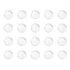 uxcell 7mm Solid Round Clear Glass Ball Boiling Stones, Soda Lime Glass Beads, 200pcs