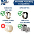 25 Pcs XFITTING 1/2 Inch Pex x 1/2 Inch Female Sweat Adapter, 23-3-6=25X