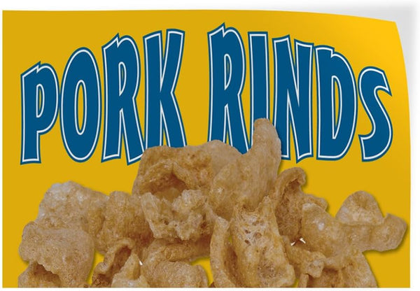 Fastasticdeals Decal Stickers Multiple Sizes Pork Rinds Outdoor Advertising Printing A Industrial Vinyl