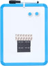PTY Magnetic Dry Erase Board 8.5" x 11" with Magnetic Marker and 2 Magnets - Small Whiteboard for School Locker,