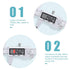 Digital Caliper Measuring Tool, 6 Inch Stainless Steel Vernier Caliper with Large LCD Screen for DIY/Household