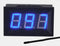 UCTRONICS 0-167°F Fahrenheit Digital Temperature Meter | Blue LED Display with Black Case