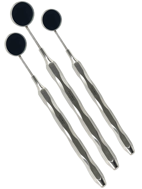 Avon Surgical Hollow Handle Dental Mouth Mirror #5 for Teeth Inspections, Oral Care Instruments