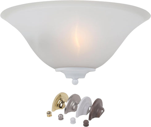 Designers Fountain 6020-AST Wall Sconce, 13 in , White