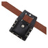 Dnyucen 2 Tape Measure Clip Pcs Leather Shoulder Tape Measure Condom Outdoor Tools Wallet Storage Bag Convenient