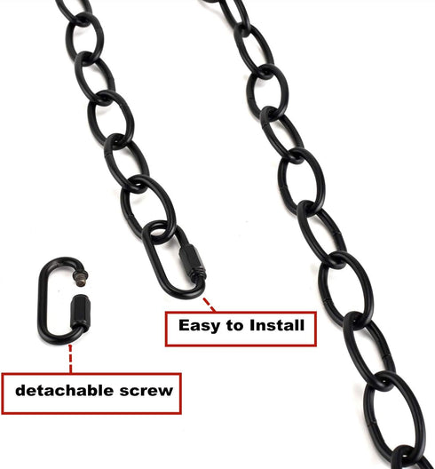 Set Fixtures,6 40 Heavy Duty Pendant Light Fixture Chain for Chandelier or Swag Light feet,Maximum Fixture Weight