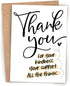 m&h invites Thank You For Your Support Greeting Card Kindness Appreciation Card